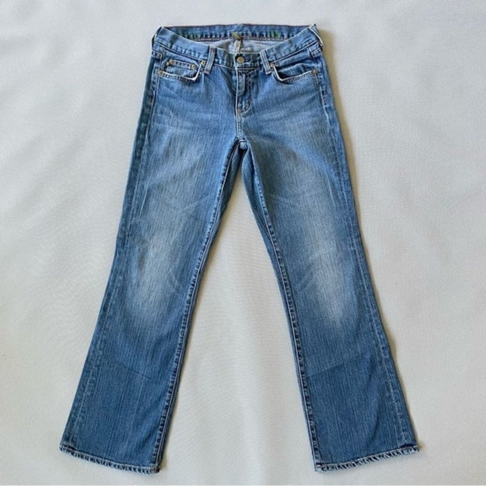 J Crew Bootcut Low Waist Denim Jeans Women’s Size 26S